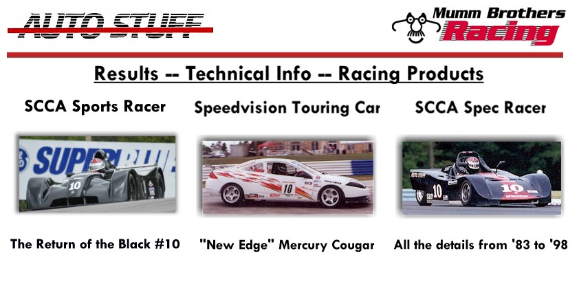 SCCA and IMSA Sports Car Racing -- featuring SRSCCA, World Challenge and Spec Racer Ford